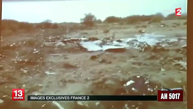 Crash du vol AH5017 : les premières images des lieux de l'accident
