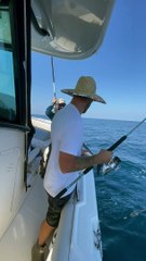 Fisherman Fumble Tuna Fish Catch