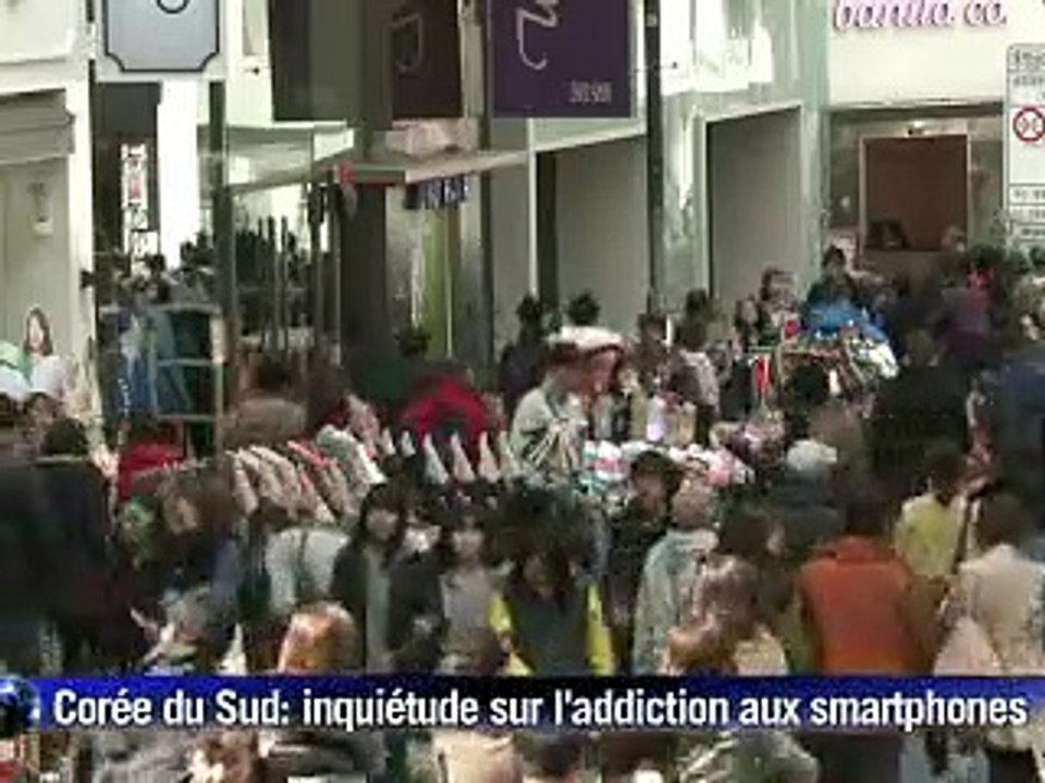Corée du Sud: l'addiction des jeunes aux smartphones inquiète