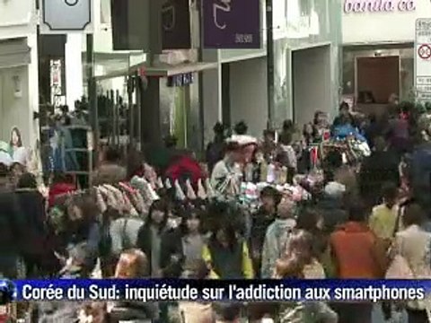Corée du Sud: l'addiction des jeunes aux smartphones inquiète