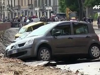 Italie: 200 mètres de quai s'écroulent près du Ponte Vecchio à Florence