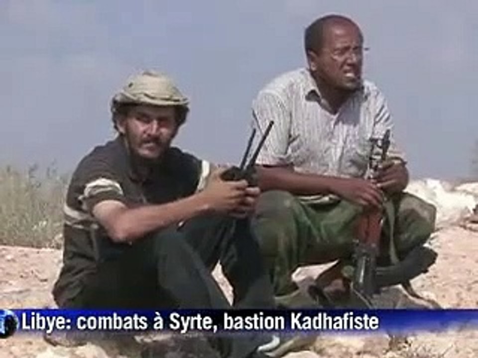 Libye: les bastions loyalistes de Syrte et Bani Walid résistent