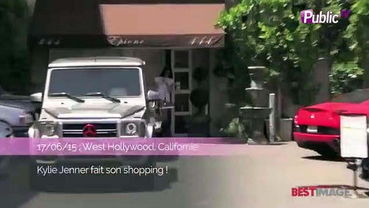 Exclu Vidéo : Kylie Jenner : elle s'offre une virée chez Fred Segal à Hollywood !
