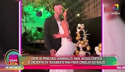 Angie Arizaga revela problema médico que la aleja de congelar sus óvulos