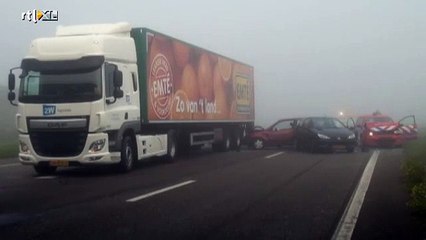 Carambolage monstre sur une autoroute aux Pays-Bas