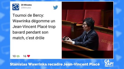 Le joueur de tennis Stanislas Wawrinka recadre Jean-Vincent Placé en plein match : les internautes réagissent !