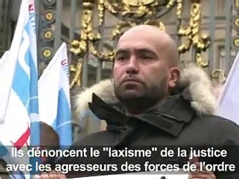 Policiers: Hollande reçoit les syndicats, rassemblement devant l'Assemblée