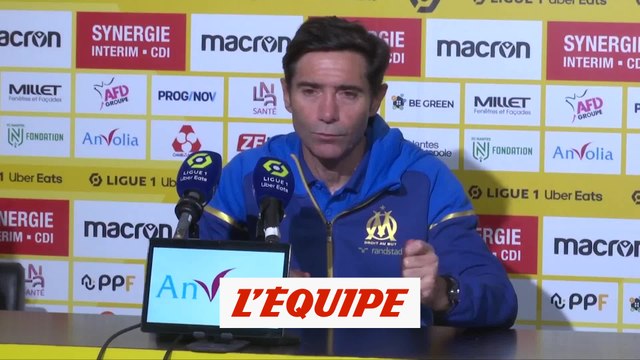 Marcelino : «J'avais la sensation qu'on avait une maîtrise absolue du match» - Foot - L1 - OM