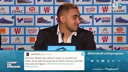 Dimitri Payet : Son lapsus va vous faire rire