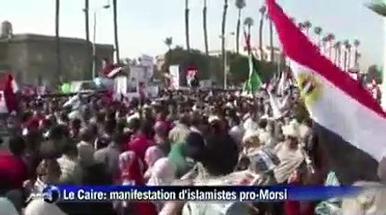 Mobilisation islamiste en Egypte, le fossé se creuse entre pro et anti-Morsi