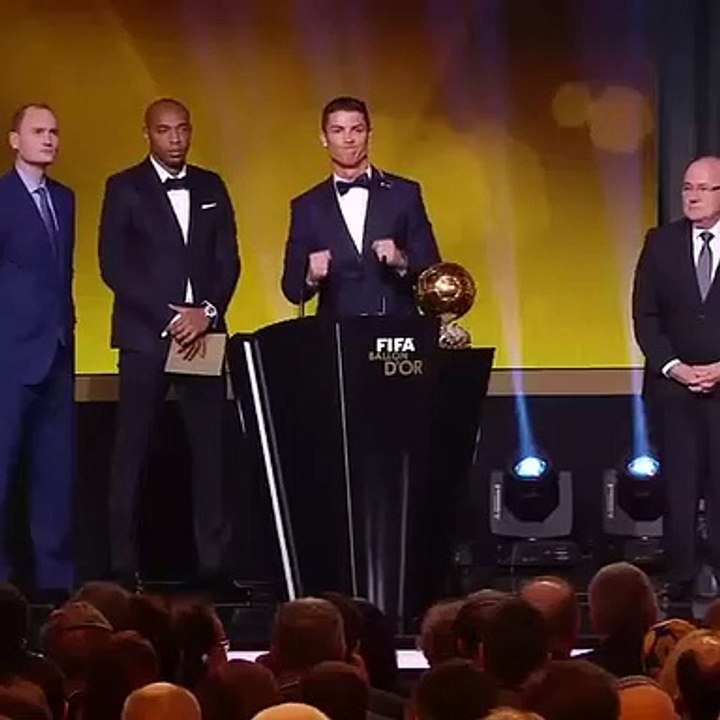 Ballon d'or 2014 : le cri très étrange de Cristiano Ronaldo