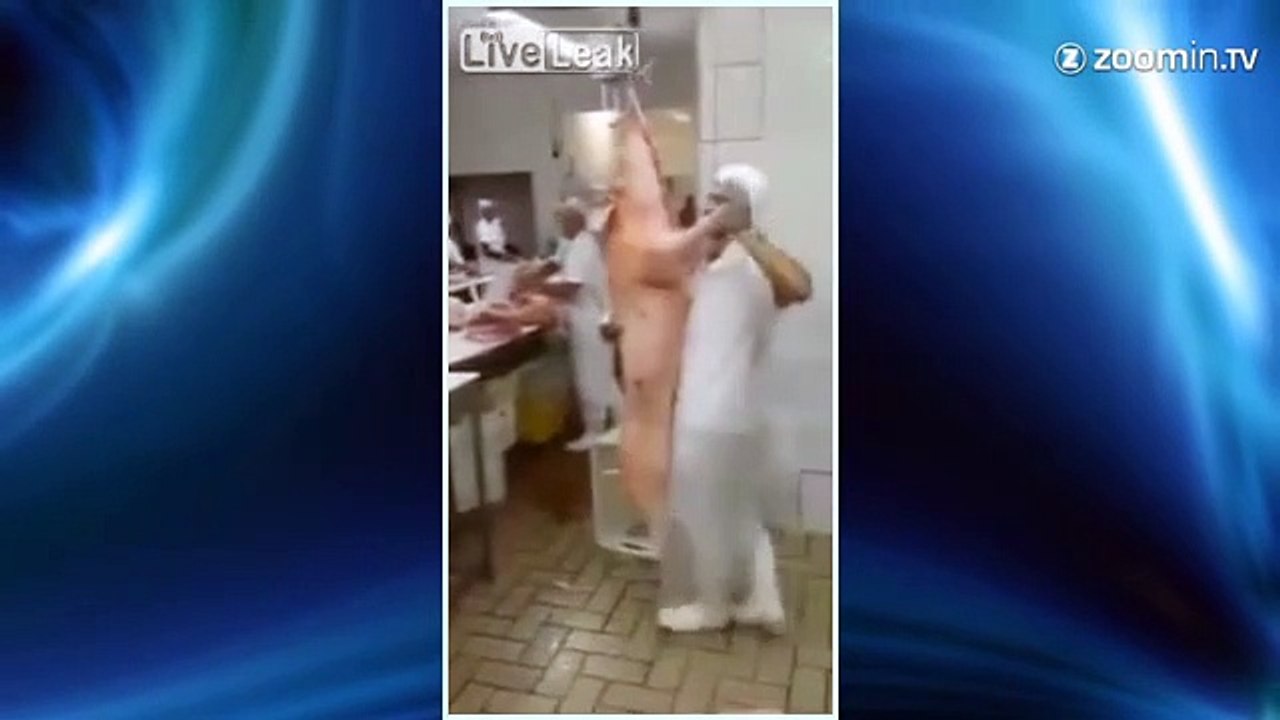 Mon boucher danse la samba avec ses cochons