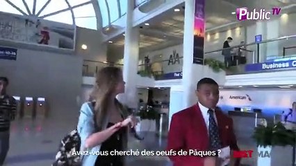 Exclu Vidéo : Behati Prinsloo : un ange qui ne se prive pas d'une bonne chasse aux œufs !