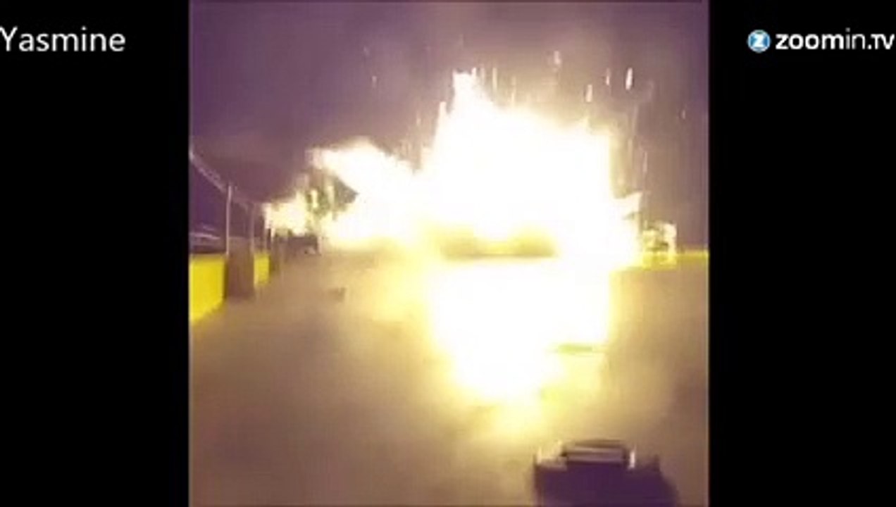 Une fusée s'écrase, tous les missiles sont détruits!