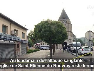 Saint-Etienne-du-Rouvray pleure son prêtre assassiné