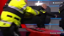 Pays-Bas: un homme armé entre dans un studio de JT!