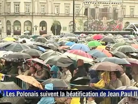 La ferveur des Polonais pour la béatification de Jean Paul II