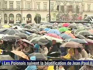 La ferveur des Polonais pour la béatification de Jean Paul II