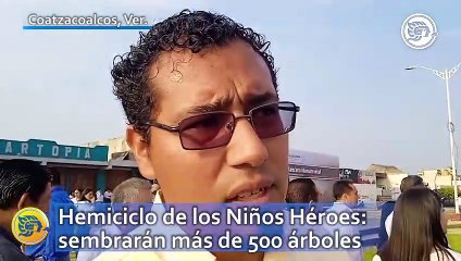 Hemiciclo de los Niños Héroes: sembrarán más de 500 árboles