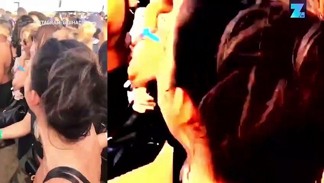 Bella Hadid et The Weeknd s'embrassent à Coachella