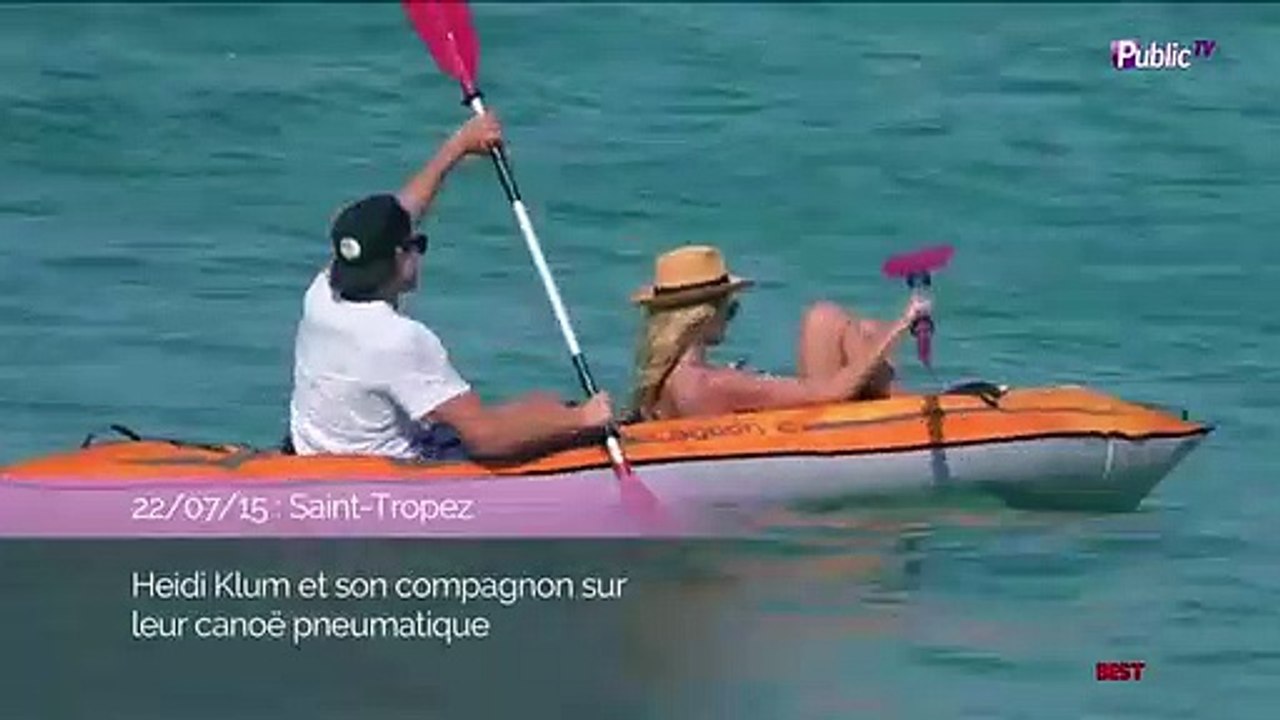 Exclu Vidéo : Heidi Klum et Vito Schnabel : toujours aussi amoureux sous le soleil de St. Trop' !