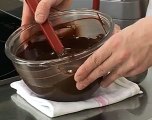 Réaliser de fines feuilles de chocolat