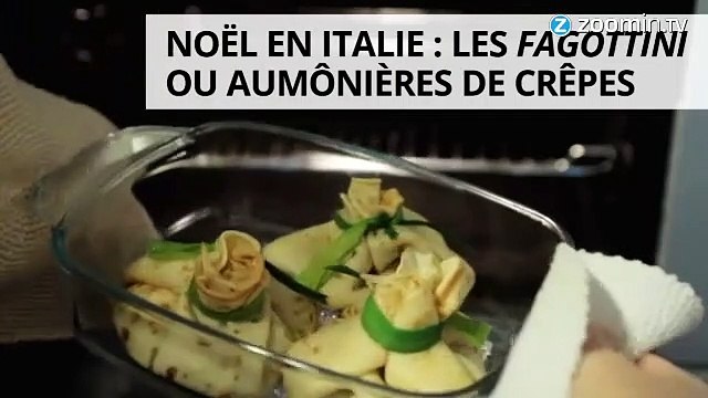 Recette de Noël: des aumonières de crêpes à l'italienne