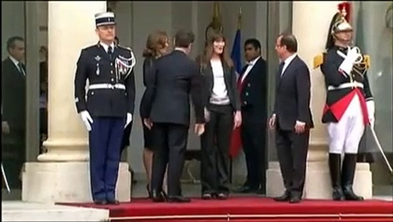 Nicolas Sarkozy quitte l'Elysée