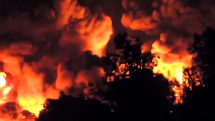 Un convoi de wagons-citernes explose au Canada