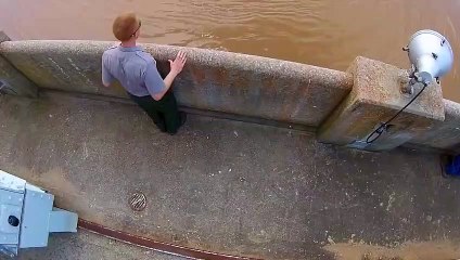 Un vortex géant filmé dans un lac aux Etats-Unis