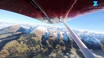 Défi Insta : le saut dans les Alpes suisses