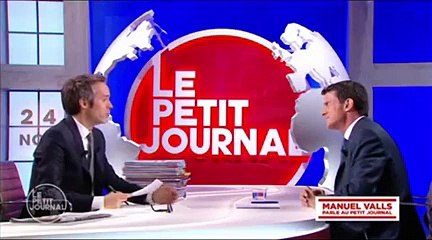 Manuel Valls au Petit Journal : "Il y a très longtemps que je ne me suis pas bourré la gueule"