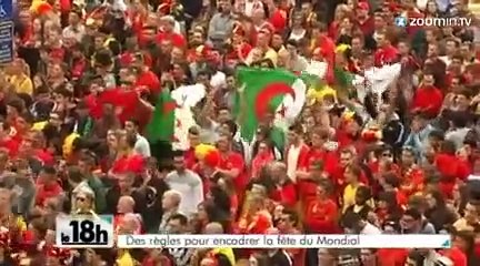Ecrans géants pour le Mondial: règles à respecter