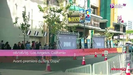 Exclu Vidéo : Kylie Jenner, Pharrell Williams... Au rendez-vous pour la première du film Dope !