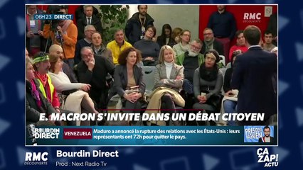 "Se tirer les flûtes", C'est pas open bar" : les expressions fétiches d'Emmanuel Macron face aux citoyens
