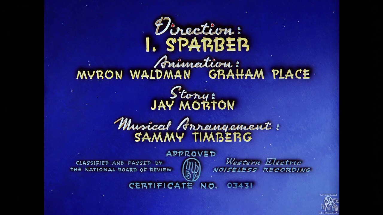 Max Fleischers Superman E14 The Mummy Strikes | 4k Upscale