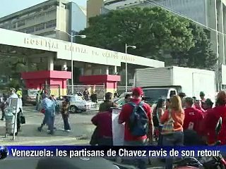 Retour surprise de Hugo Chavez au Venezuela après plus de deux mois d'absence