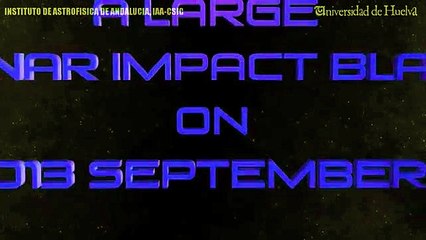 Un astéroïde s'écrase sur la Lune