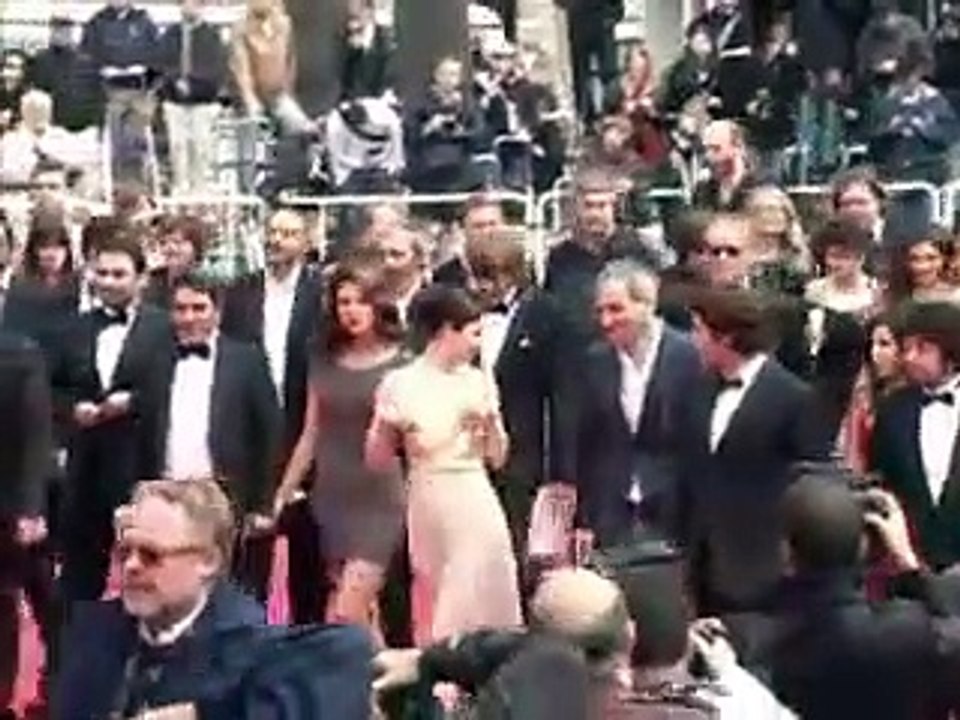 Pluie d'étoiles sur le tapis rouge à Cannes pour le 64e festival
