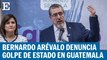 Bernardo Arévalo denuncia golpe de Estado en Guatemala