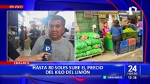 Precio de limón se dispara: en Chiclayo se vende la unidad a un sol