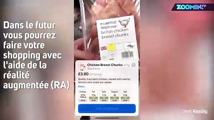 Faire ses courses avec une application de réalité augmentée