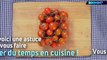 Couper plusieurs tomates cerises en 10 secondes chrono