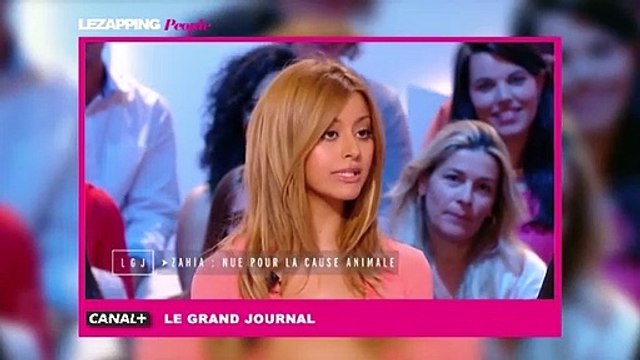 Zahia explique pourquoi elle a accepté de poser nue pour la PETA... avec un décolleté très échancré
