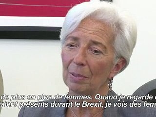 Christine Lagarde, un nouveau mandat au FMI sous l'ombre du Brexit