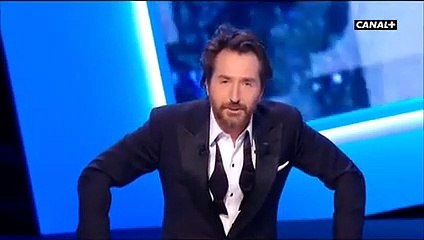 César 2015 : Julie Gayet embarrassée par une blague d'Edouard Baer sur son couple