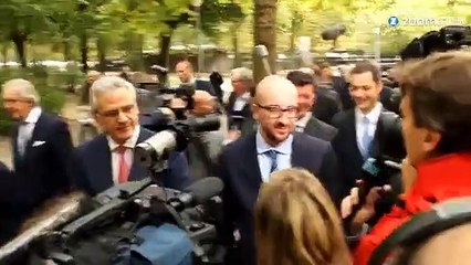 Le nouveau gouvernement belge entre en fonction