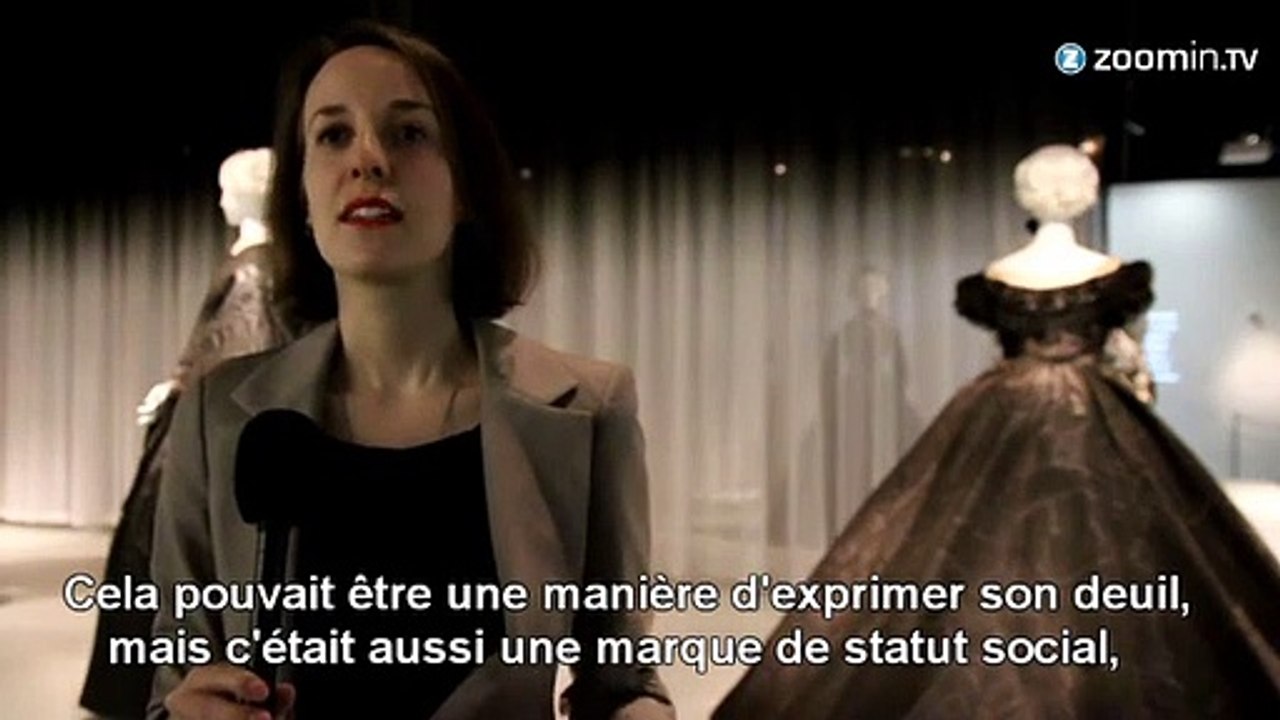 La mort vous va si bien : vêtements de deuil au 19ème