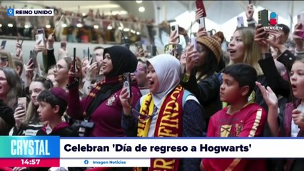 Miles de fans celebran el "Día de regreso a Hogwarts"