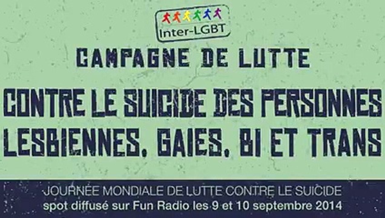 Le spot sonore de l'Inter-LGBT